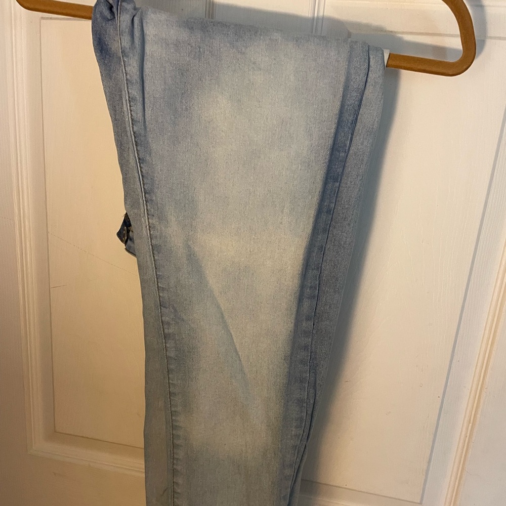 Men's Light Blue Skinny Jeans